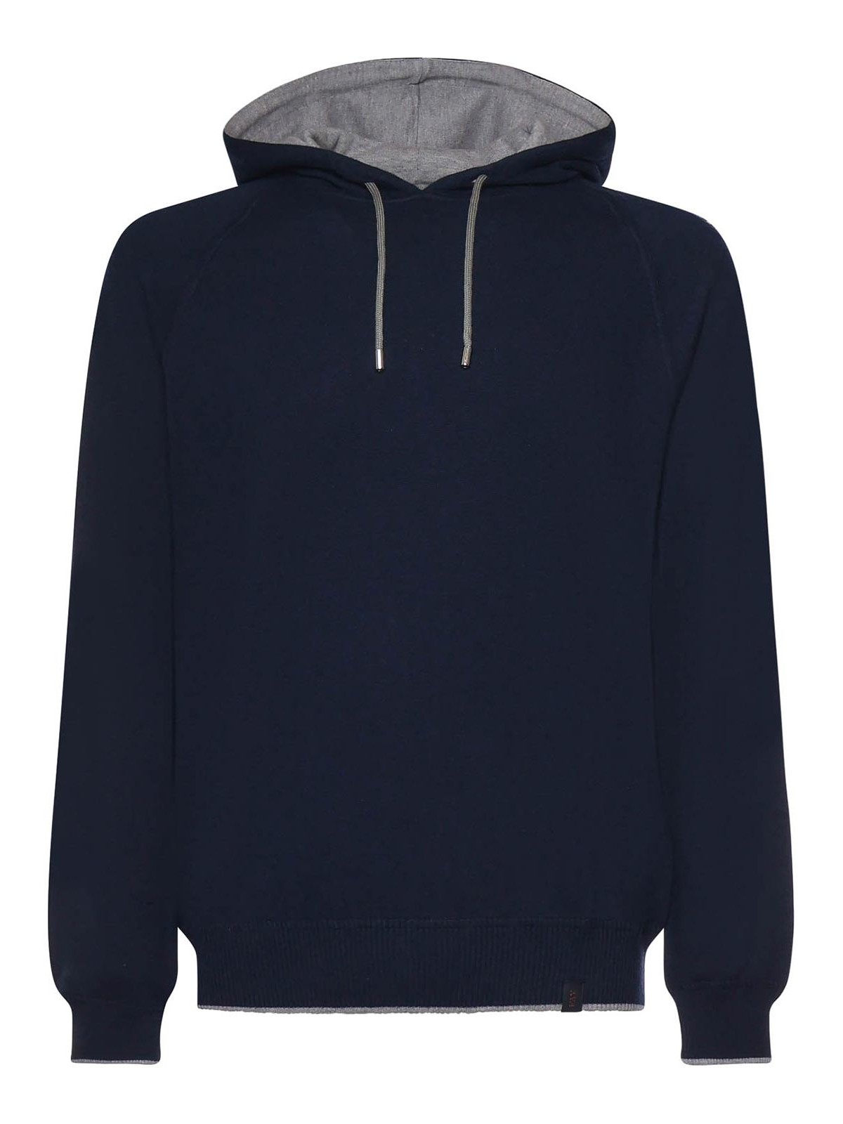 Cotton And Cashmere Zip-up Sweatshirt