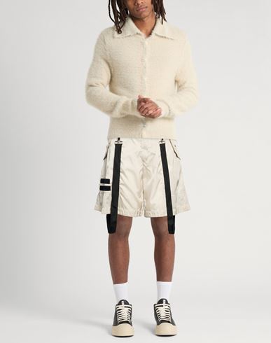 Man Shorts & Bermuda Shorts Beige Size 30 Polyamide