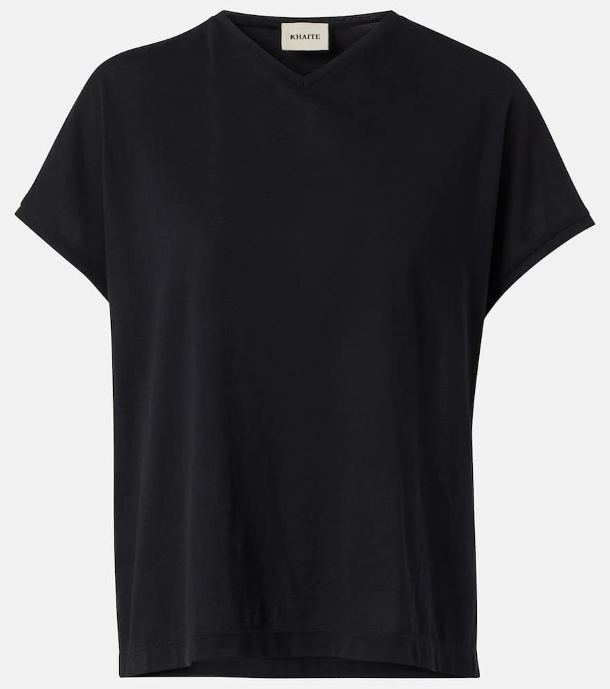 Devra cotton-blend top