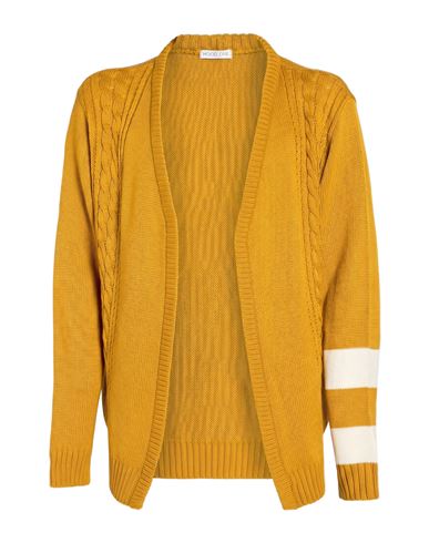 Mood_one Man Cardigan Marigold Size L Wool, Acrylic