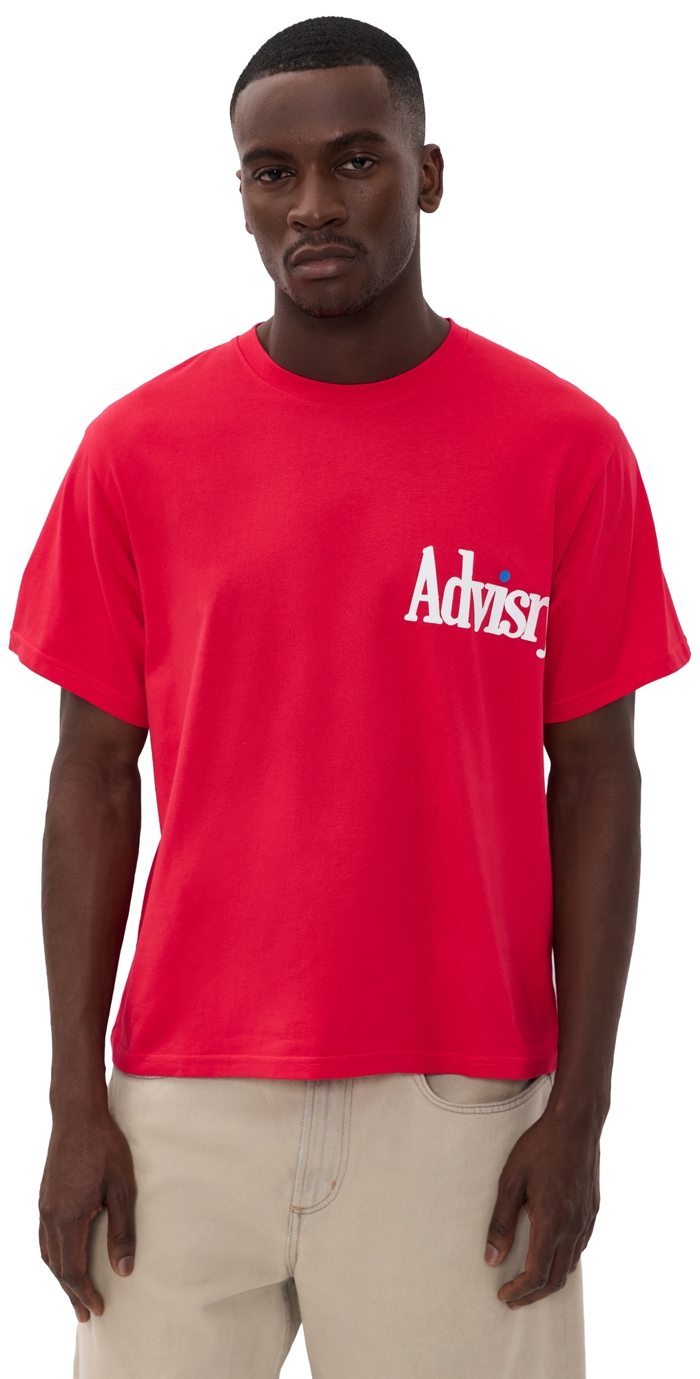 Dot Logo Tee Red