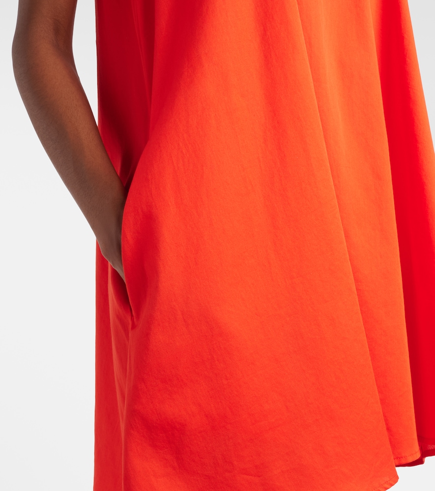 Yoko cotton poplin minidress