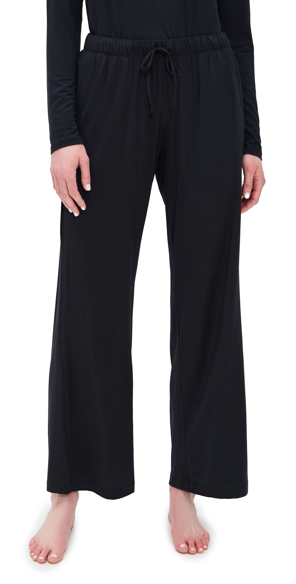 Gisele Everyday Straight Leg Pants Black
