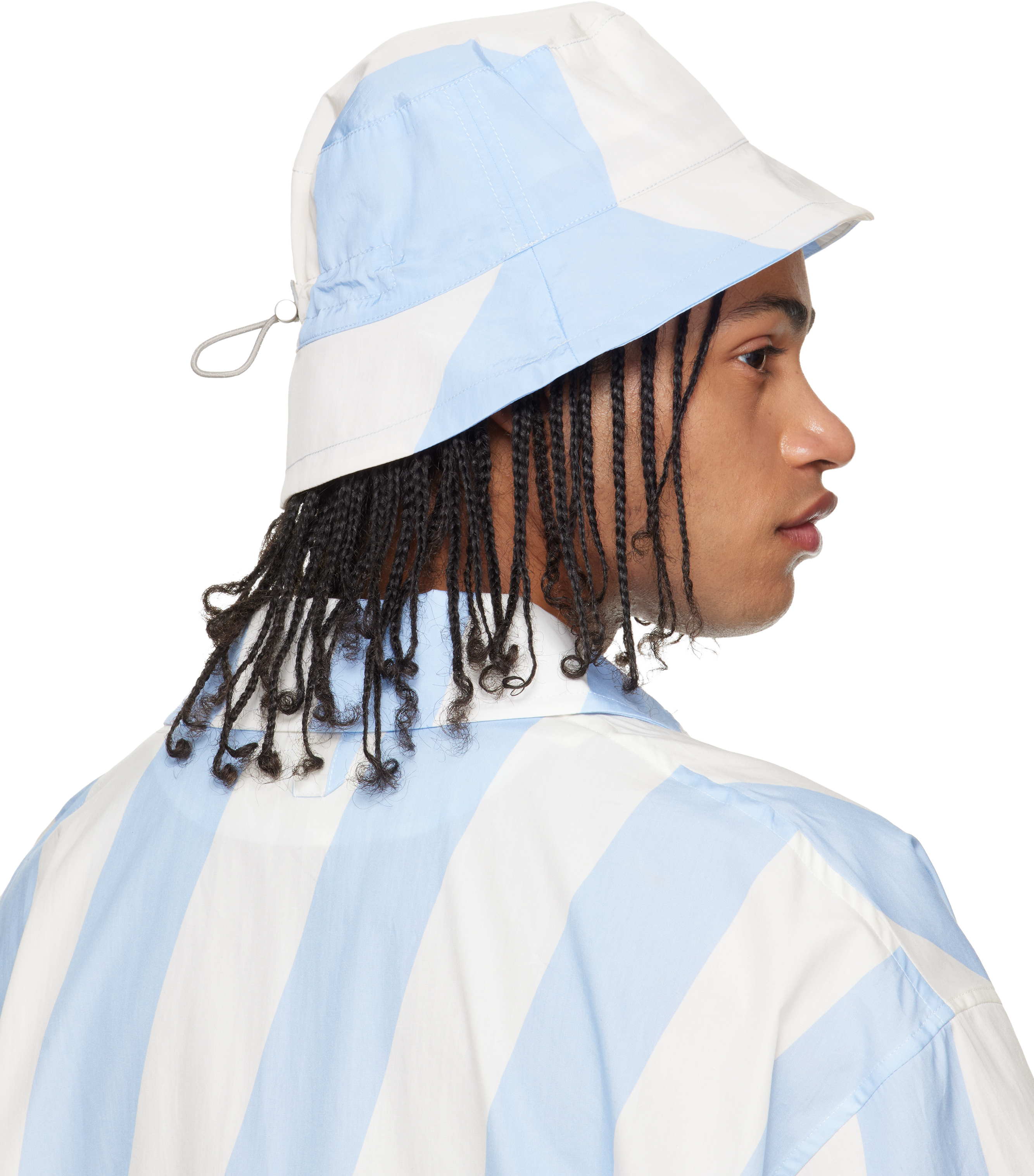 Blue & Off-White 'The Baluchon' Bucket Hat
