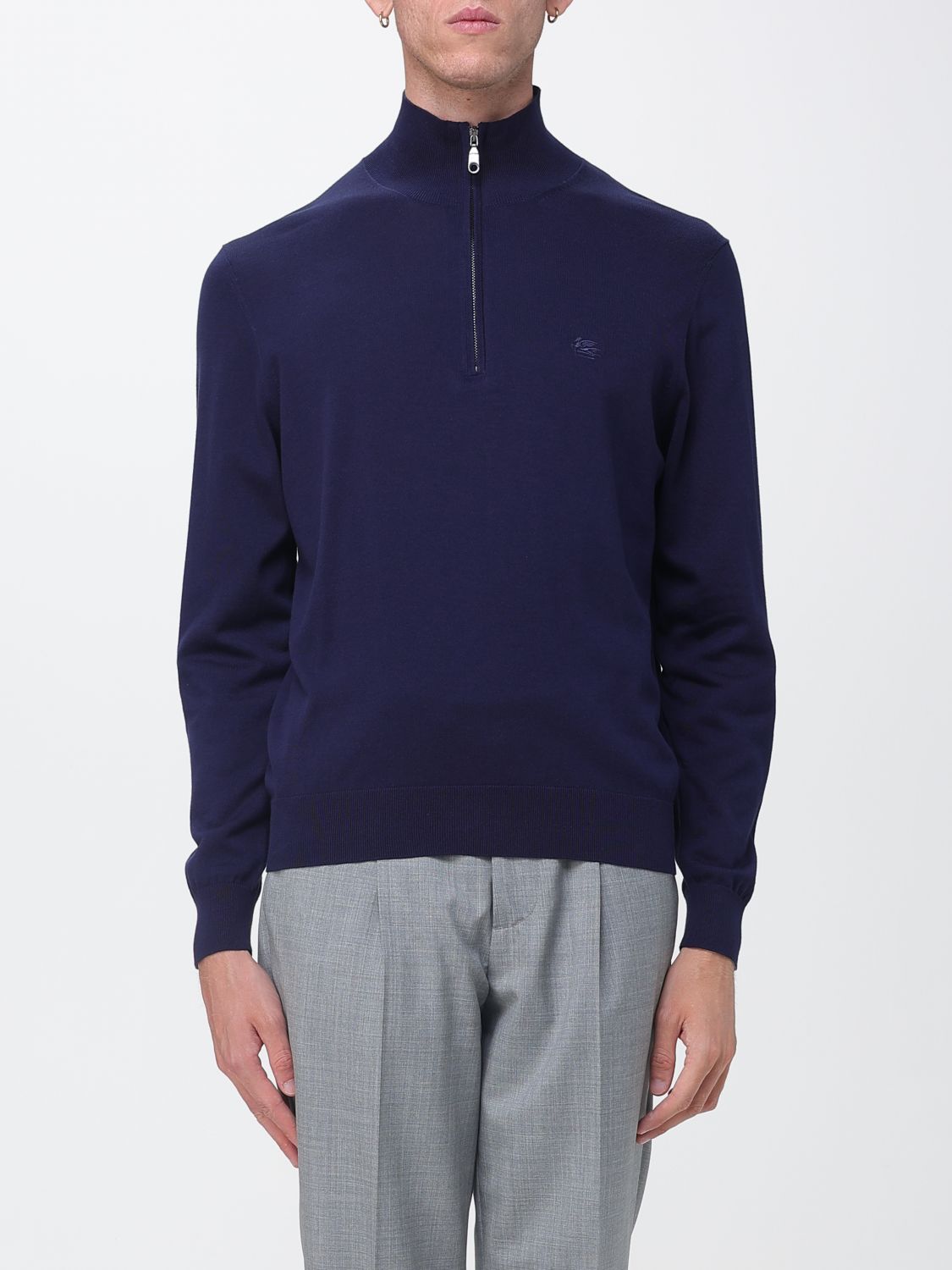 Sweater Men color Blue