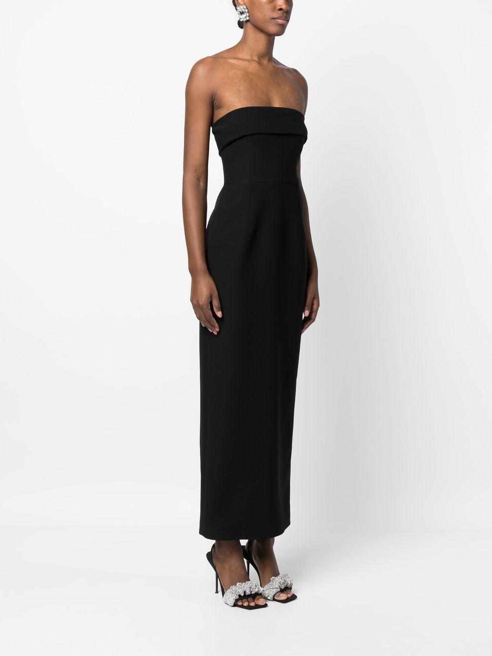 The New Arrivals By Ilkyaz Ozel Strapless Evening Gown Long Dre