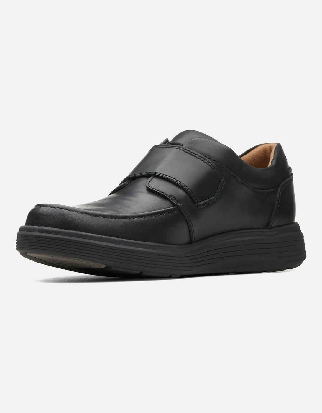 Men's Clarks Un Abode Strap black Extra Wide