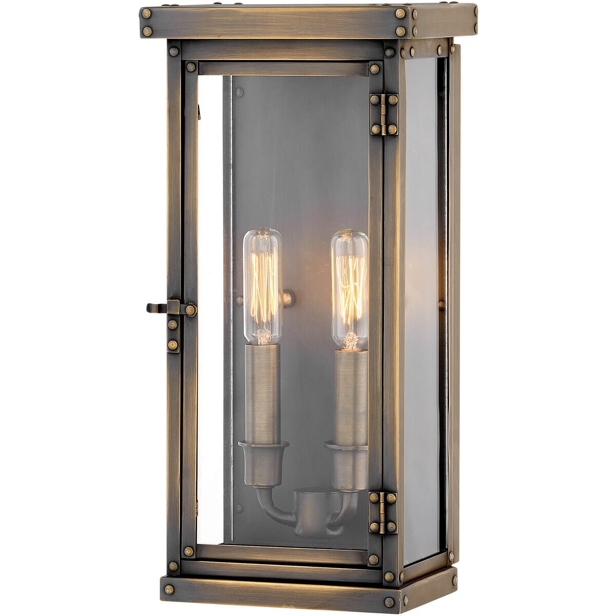 Dark Antique Brass LED Wall Mount from the Hamilton Collection