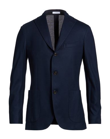Man Blazer Navy Size 44 Cotton