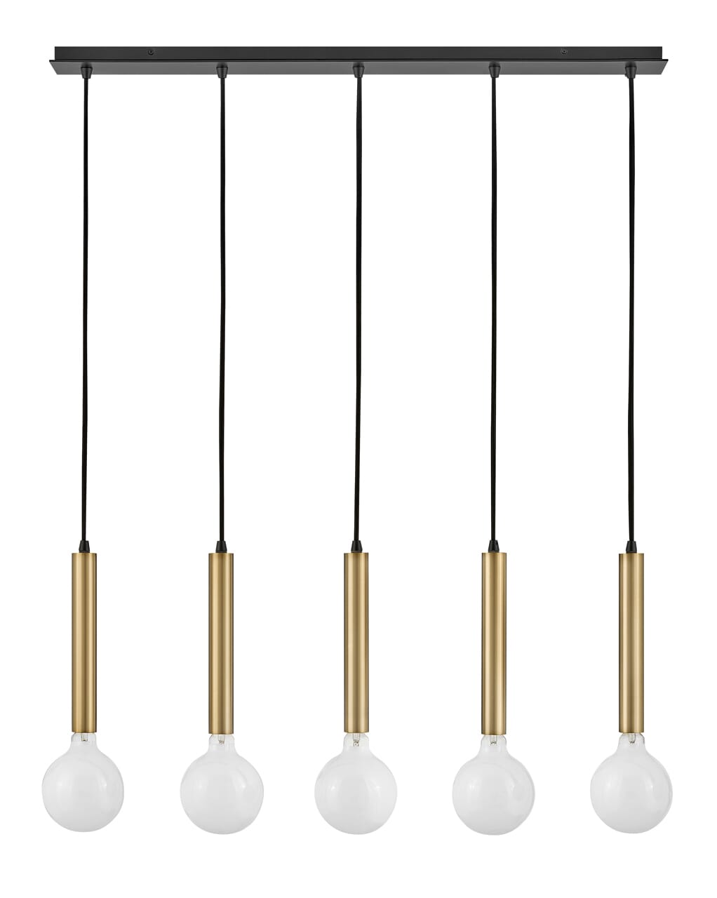 Bobbie 5-Light Chandelier in Lacquered Bra