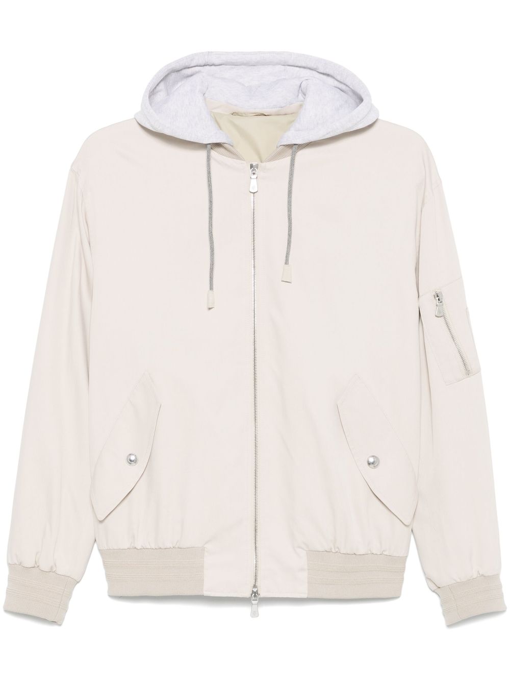 Hooded jacket - Neutrals