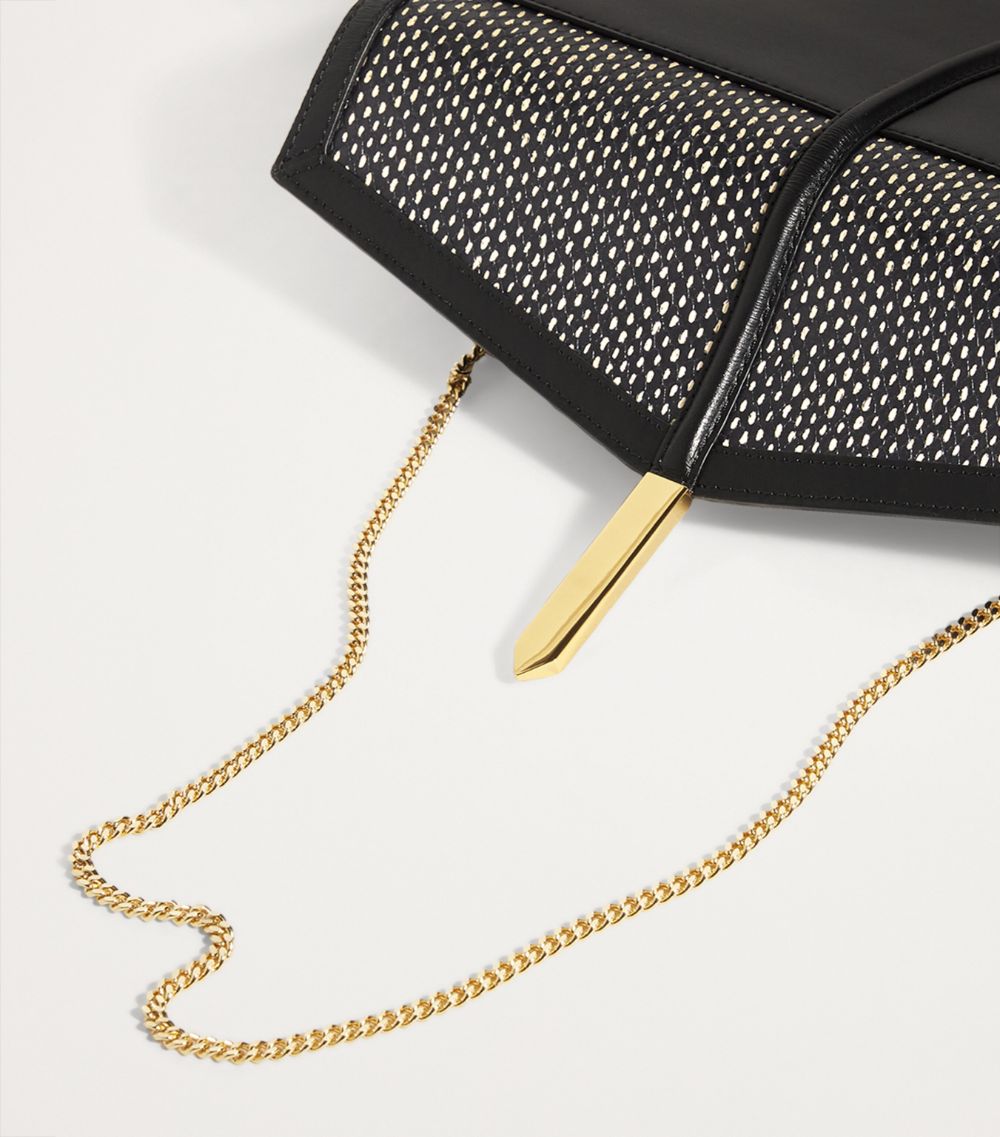 Snakeskin Tokyo Clutch Bag