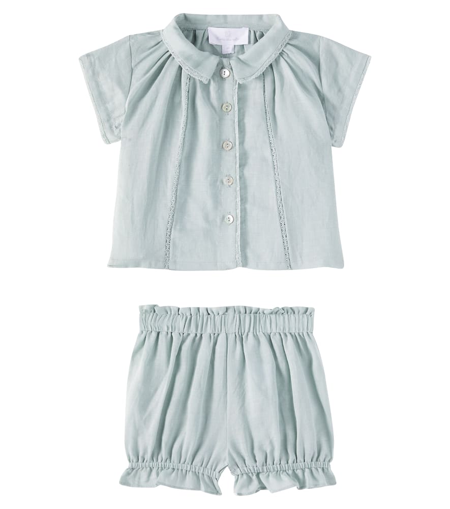 C'era Una Volta Baby Miki shirt and shorts set