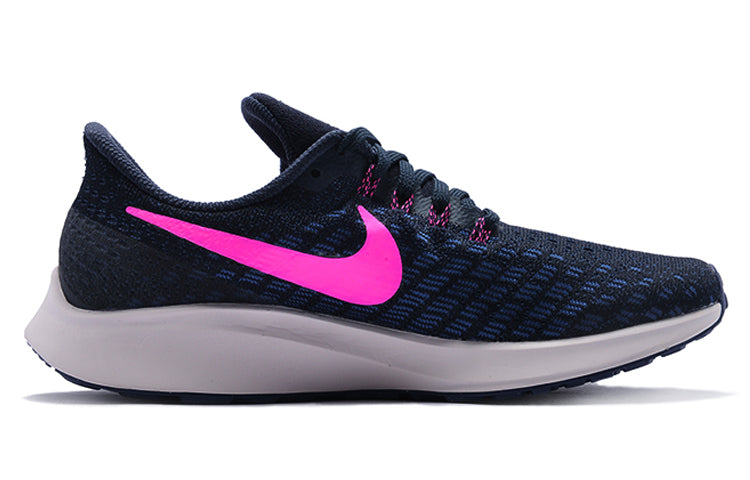 (WMNS) Air Zoom Pegasus 35 'Obsidian Pink Blast Deep Royal Blue'