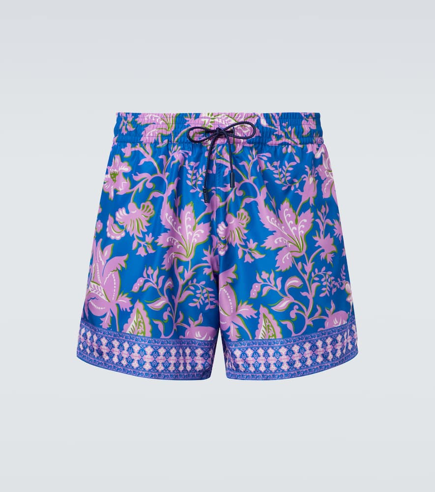 Floral swim trunks