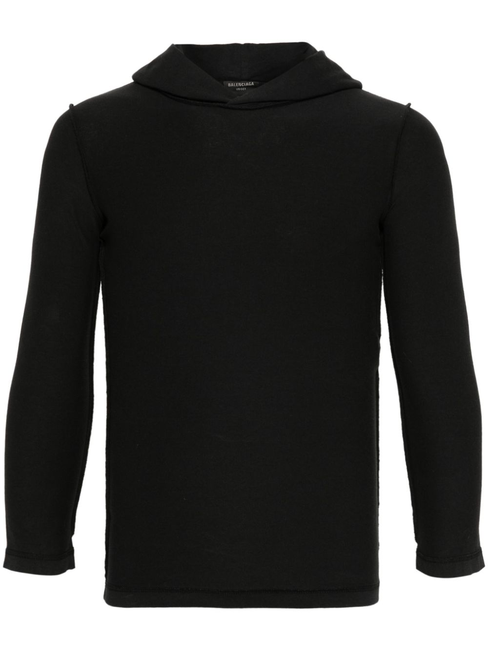 Inside-out hoodie - Black