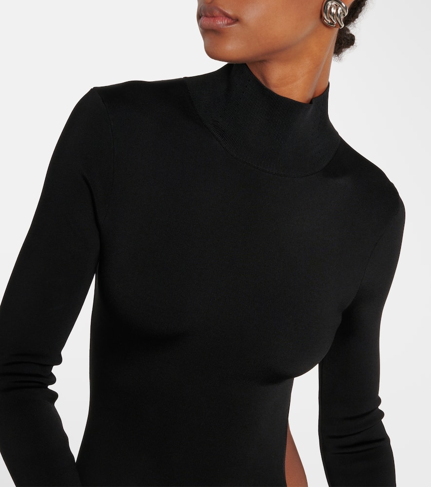 Galvan Twisted Cindy cutout gown