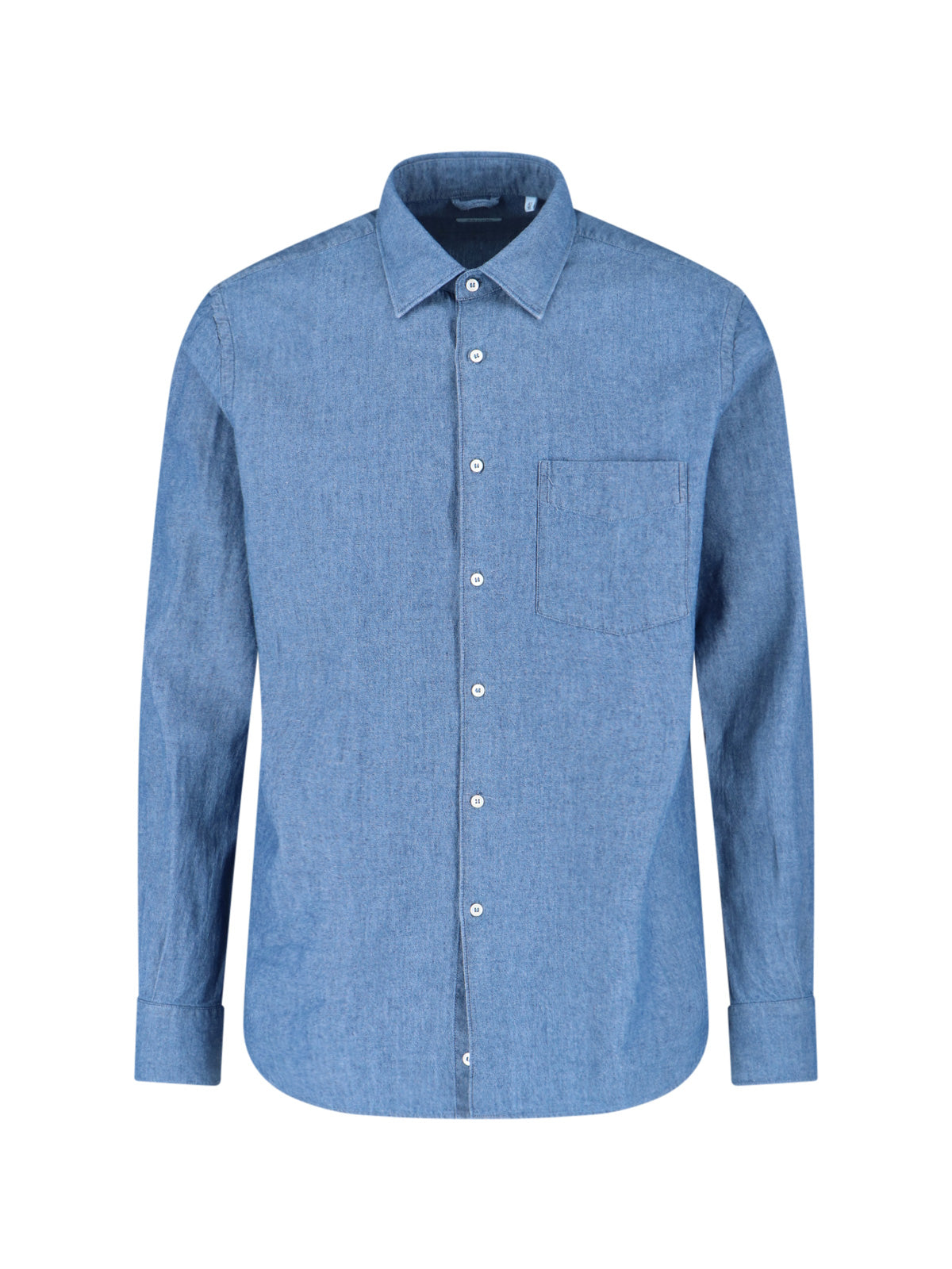 100% Cotton Button-Front Shirt