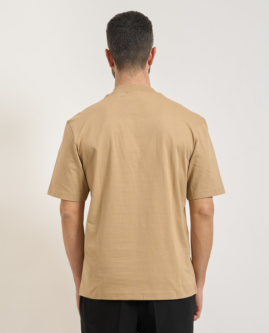 Beige Logo T-Shirt