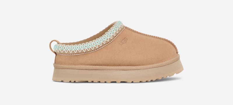 ® Kids' Tazz Suede Slippers in Sand