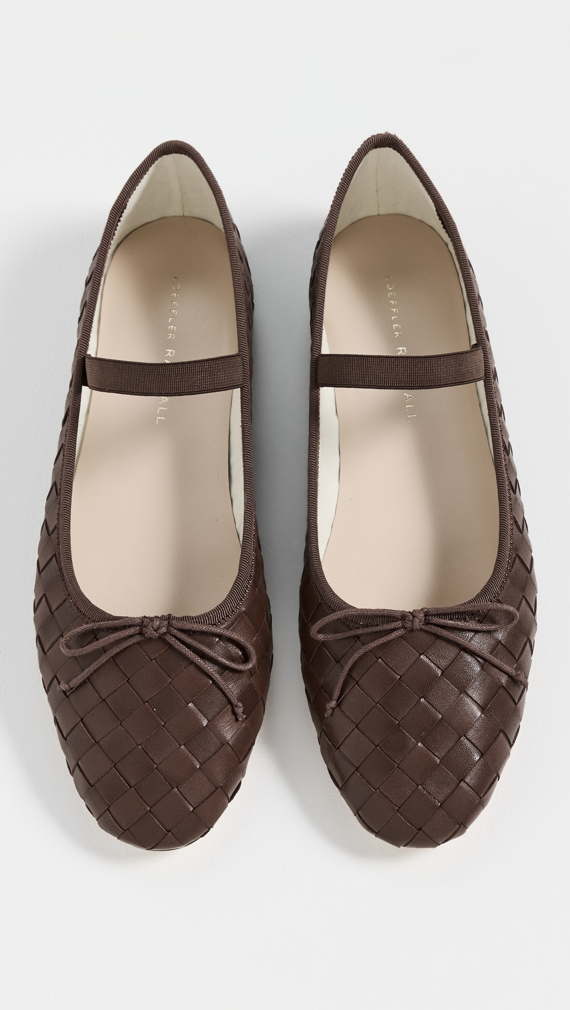 Loeffler Randall Leonie Soft Ballet Flats Espresso
