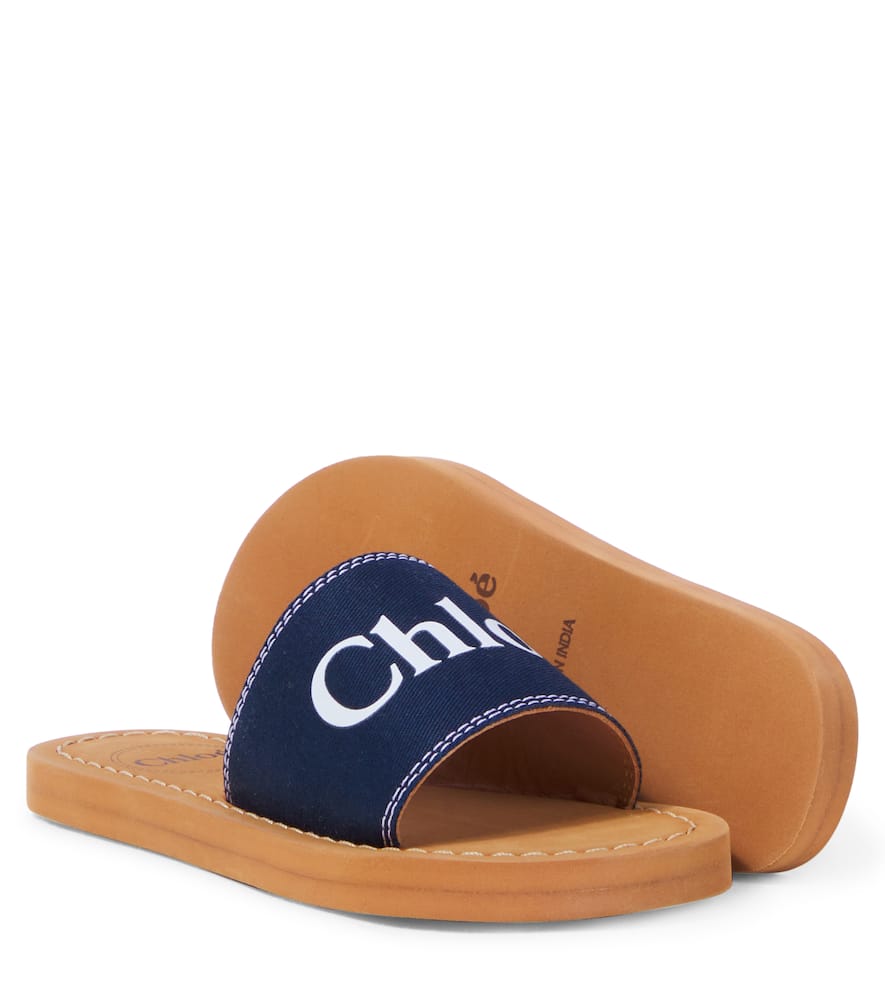 Chloé Kids Logo printed slides