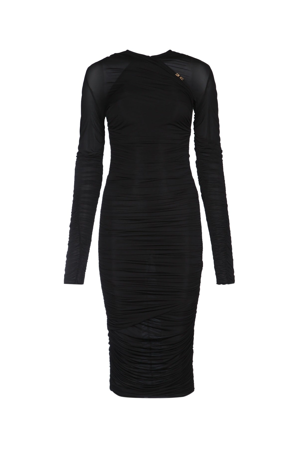 Midi Dress — Black
