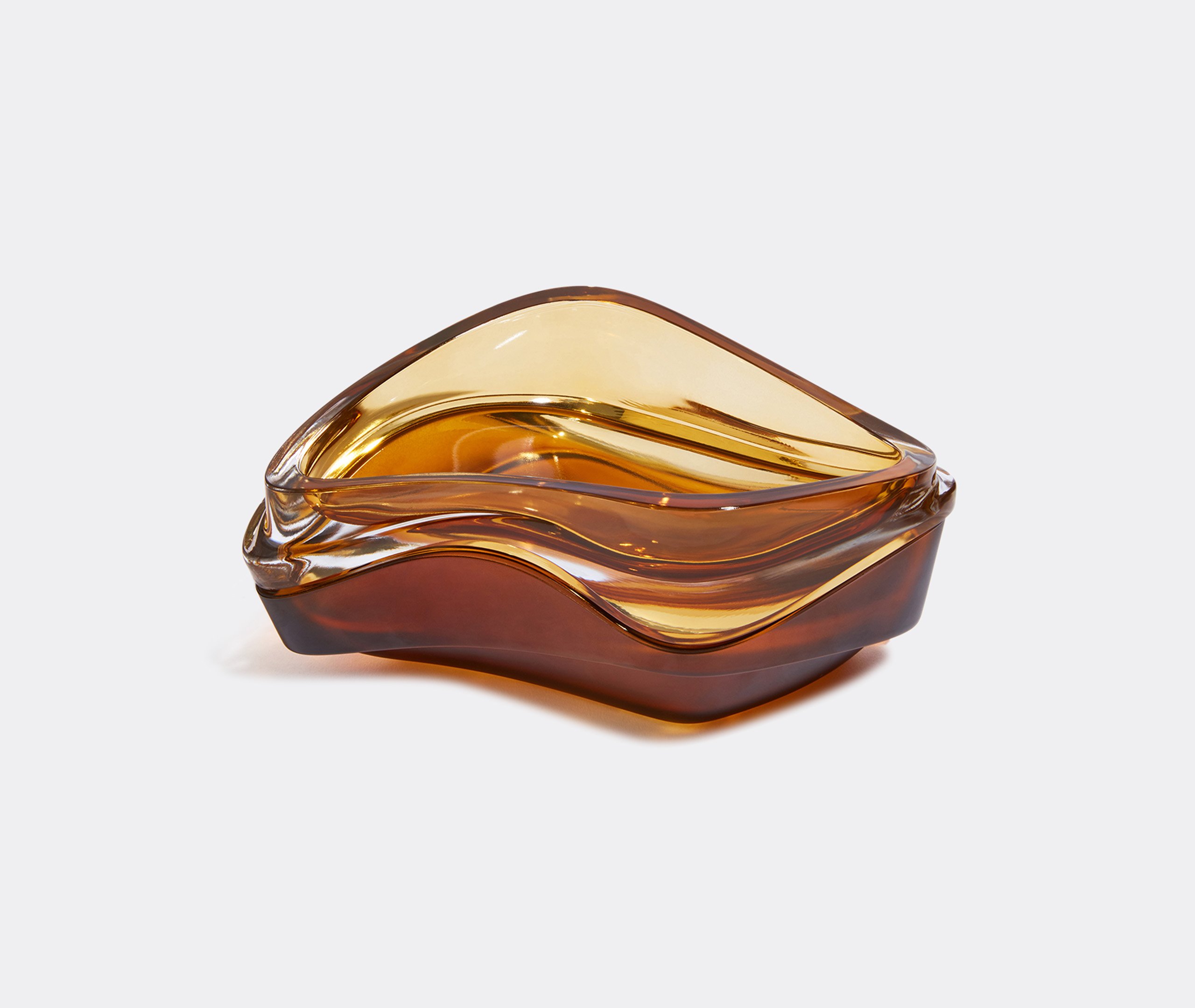 'plex' Vessel, Amber