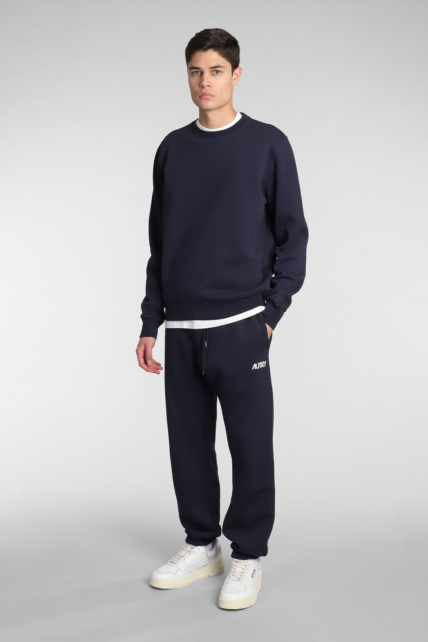 Pants Men color Blue