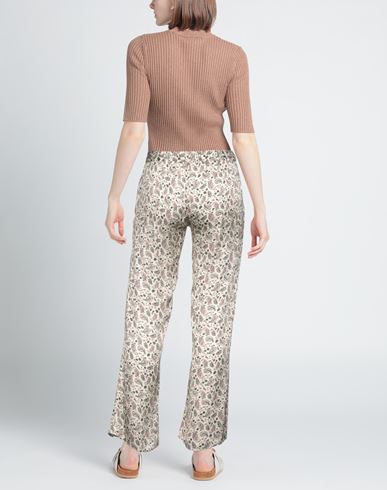 Woman Pants Beige Size 8 Viscose