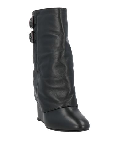 Ovyé Woman Ankle boots Black Size 10 Leather