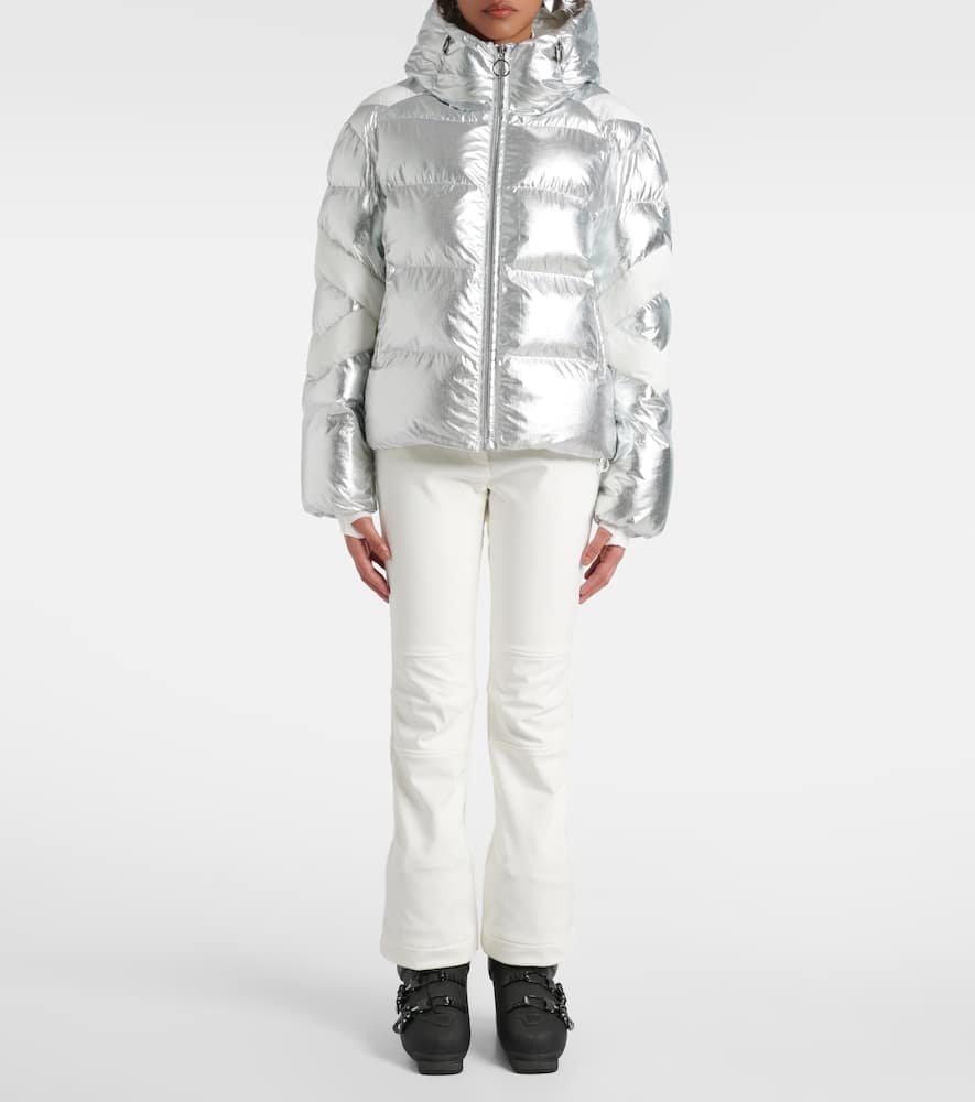 Charloy metallic ski jacket