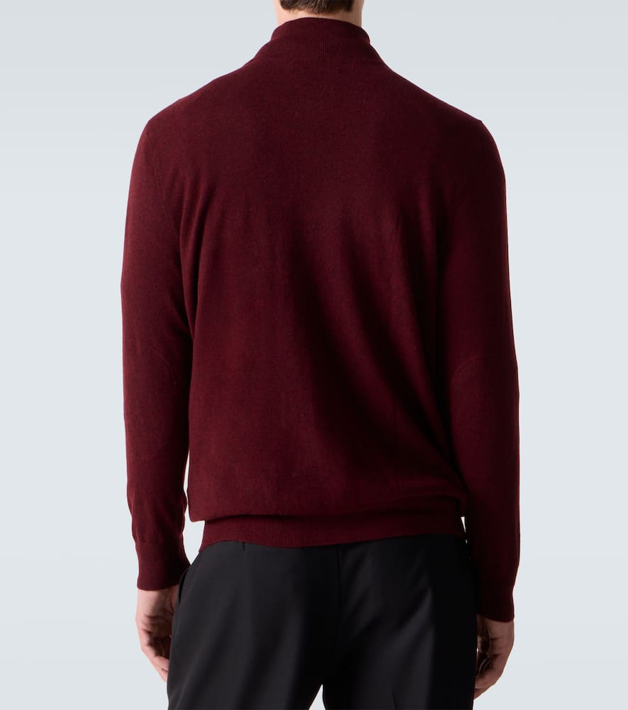 Mr Fenchurch cashmere half-zip sweater