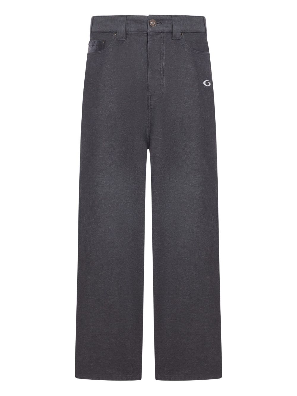 Comfortable fit Baggy Trompe L'oeil jeans