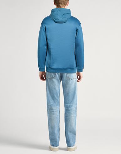 Laminar Man Sweatshirt Deep teal Size 40 Polyamide, Cotton