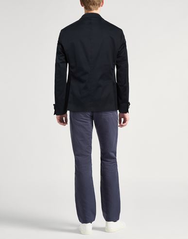 Man Blazer Midnight blue Size 44 Cotton, Elastane