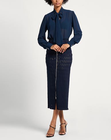 Woman Top Navy Size 2 Polyester
