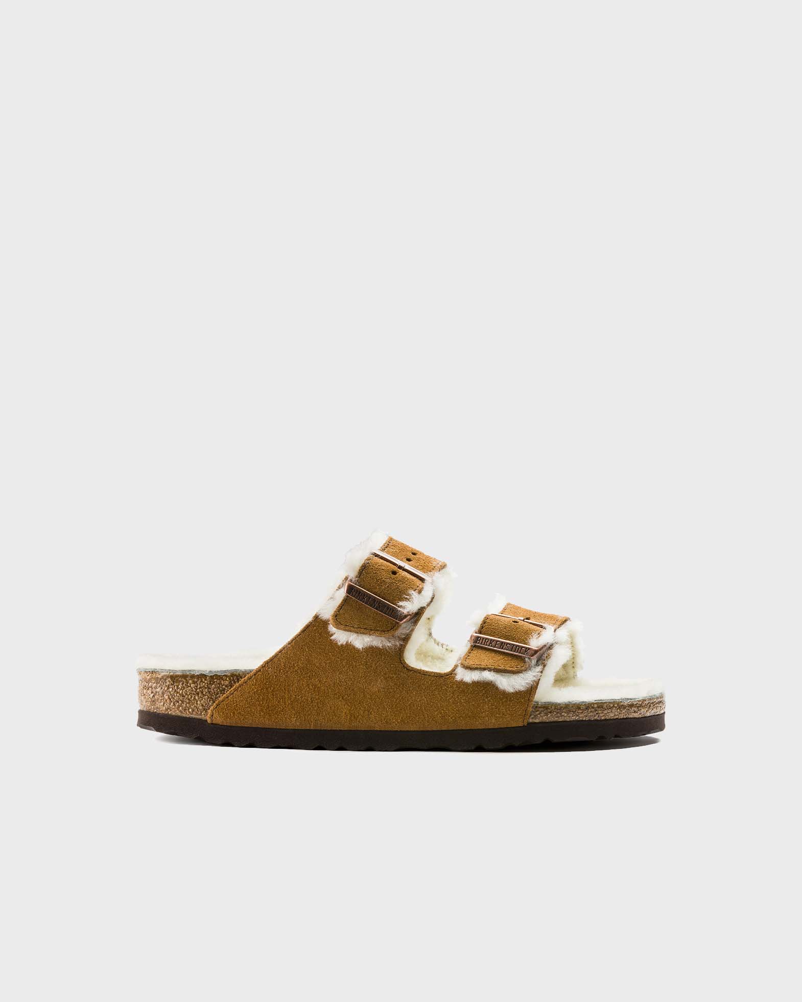 Birkenstock Sandal Arizona Shearling Mink EUR