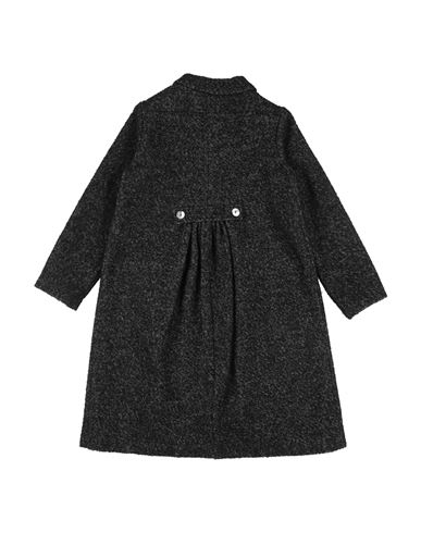 Caffé D'orzo Kid Girl Coat Black Size 14 Acrylic, Polyester, Wool