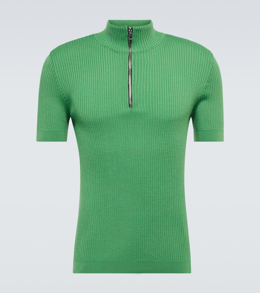 Winnie New York Wool half-zip sweater