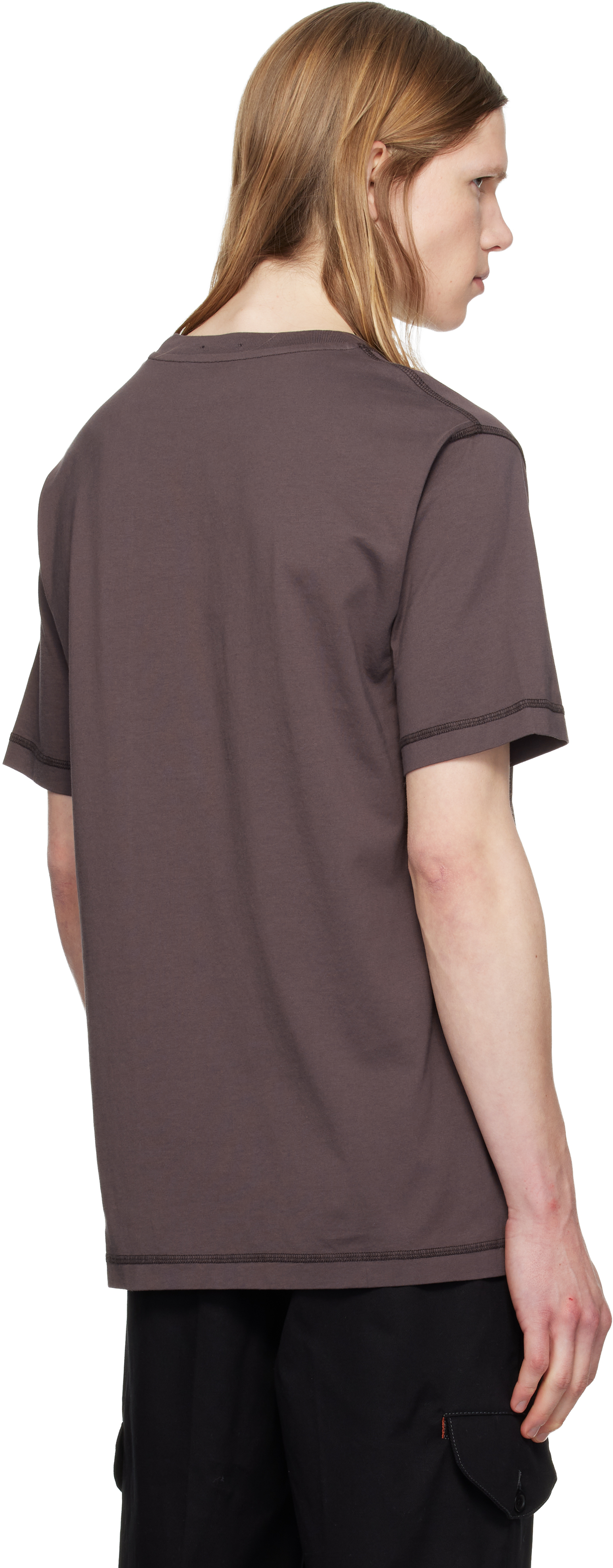 Brown '' Logo T-shirt