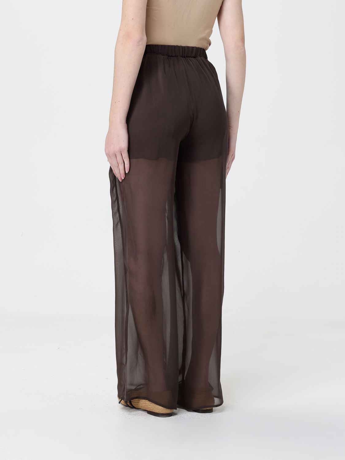 Pants Woman color Cocoa