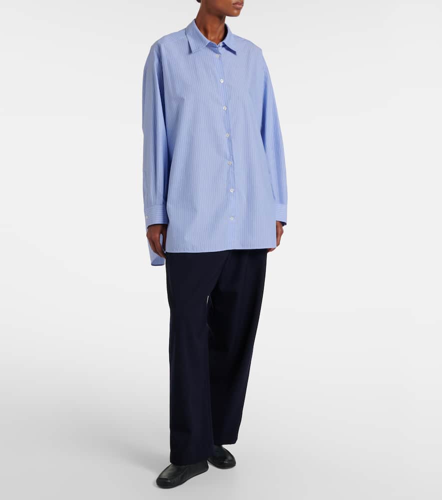 Orieno wool gabardine pants