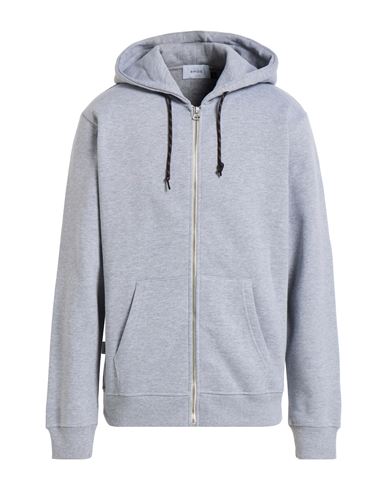 Man Sweatshirt Light grey Size M Cotton, Polyester