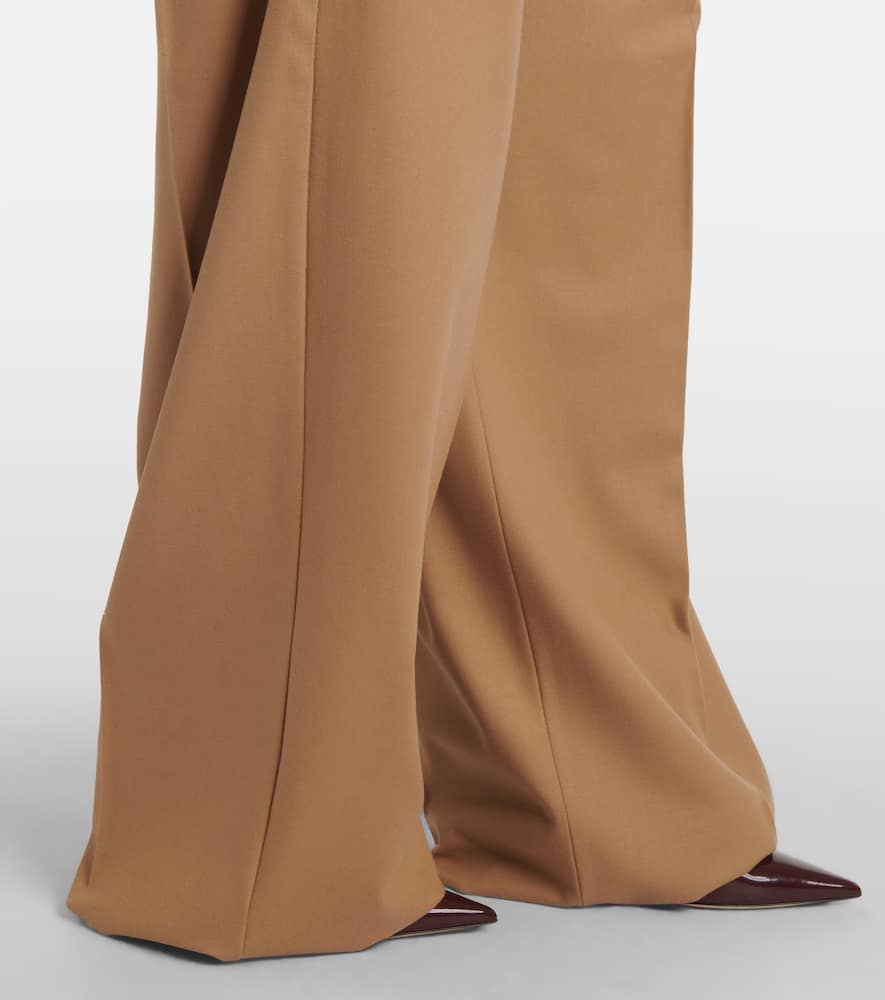 Kiens12 wool-blend wide-leg pants