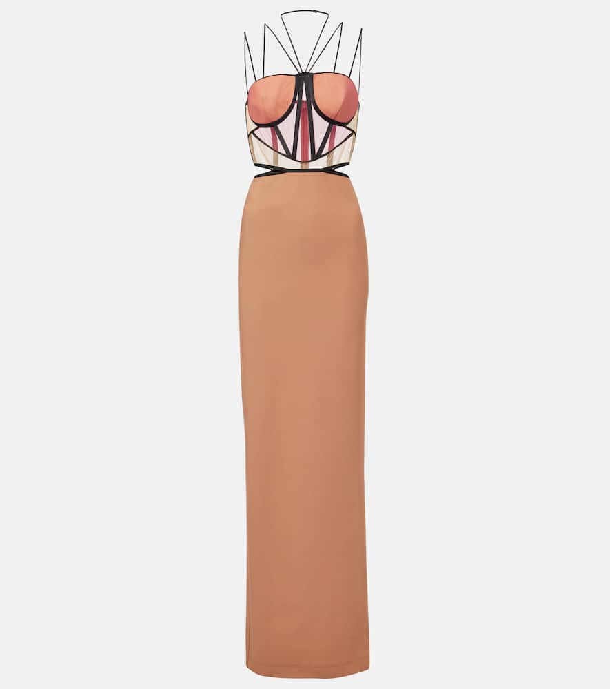 Nensi Dojaka Leila bustier gown