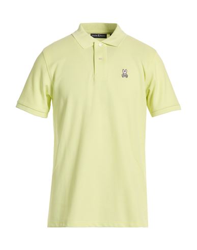 Man Polo shirt Pastel yellow Size 42 Pima Cotton