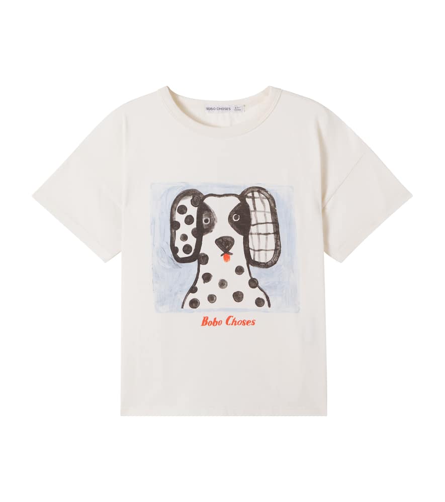 Printed cotton jersey T-shirt