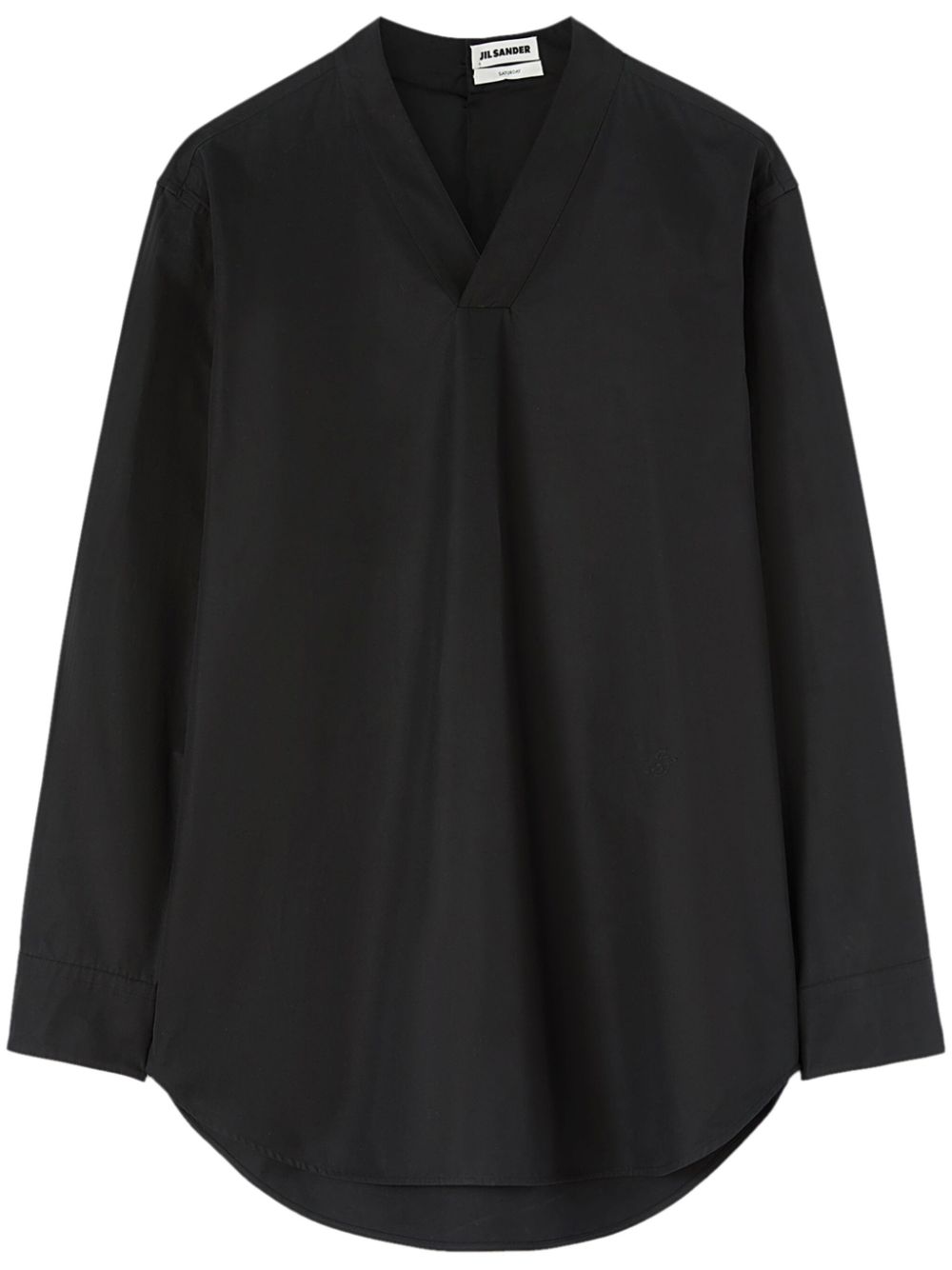 Saturday P.M. cotton shirt - Black