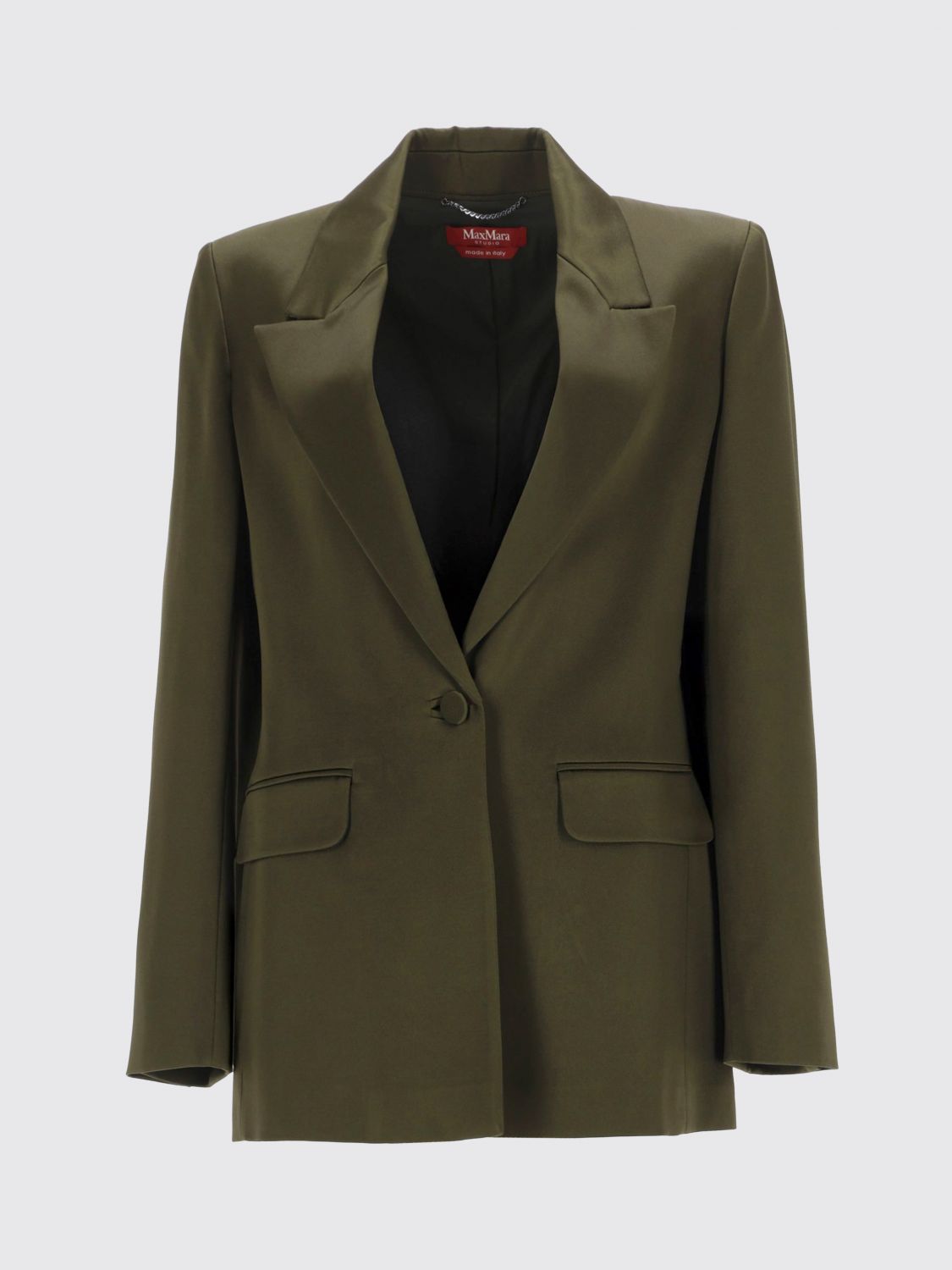 Blazer Woman color Green